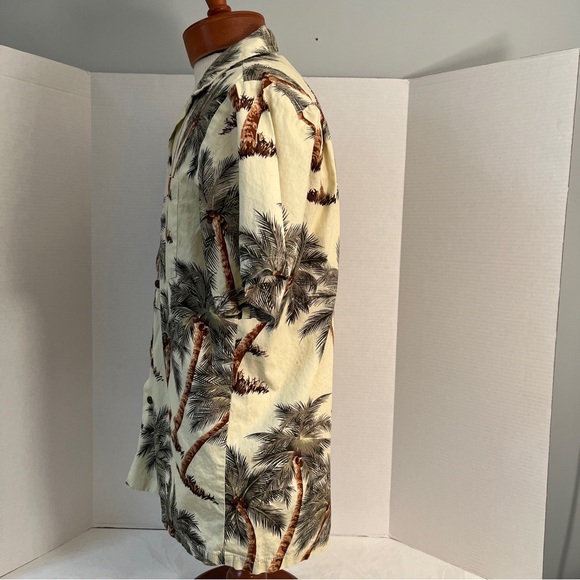 JRC 100% Cotton Mens Hawaiian Shirt Size Medium , Palm Trees. - Picture 5 of 7